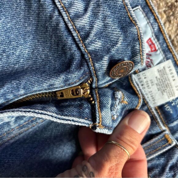 Levi’s 540 Jeans Relaxed Fit Mens Size 50 HEMMED - Picture 7 of 11